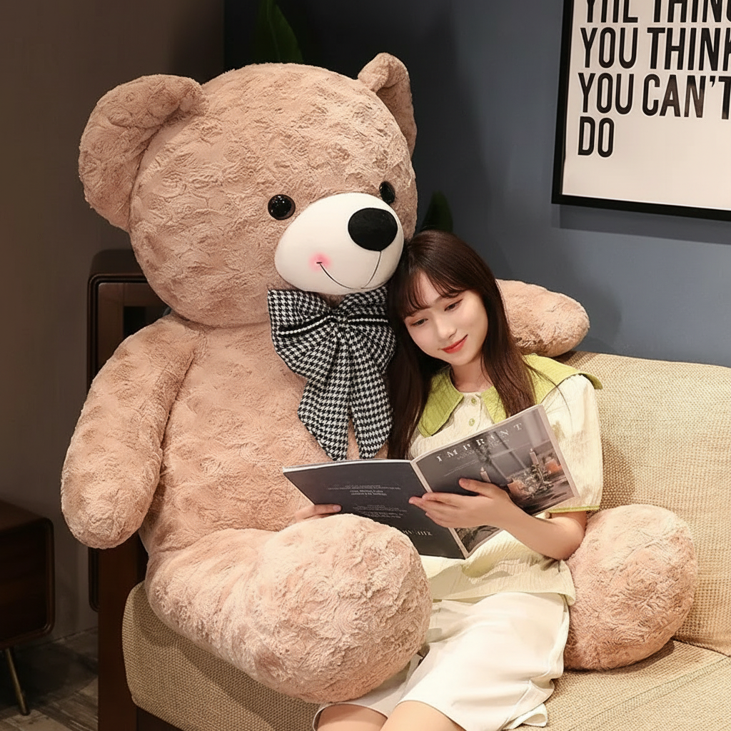 Giant Teddy Bear Plush Pillow